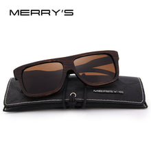 Load image into Gallery viewer, Men Wooden Sunglasses
