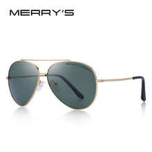 Load image into Gallery viewer, Men Classic Pilot Polarized Sunglasses